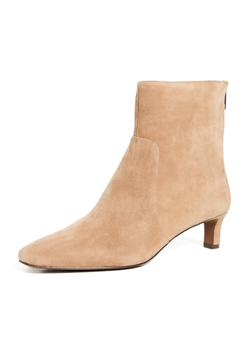 Madewell Women's Dimes Kitten Heel Boot-Suede Ankle