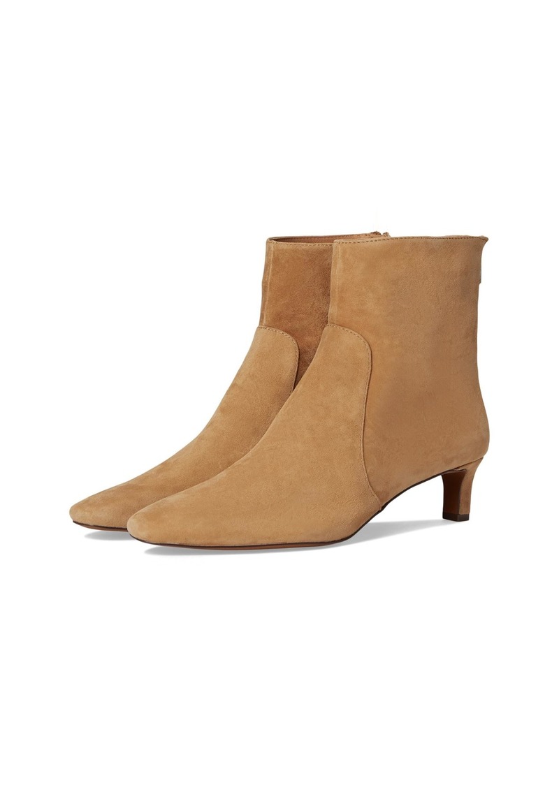 Madewell Women's Dimes Kitten Heel Boot-Suede Ankle