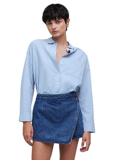 Madewell Women's Wrap Micro Mini Skirt - NQ985  Size