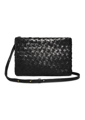 Madewell Woven Leather Puff Crossbody