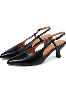 Madewell The Debbie Slingback Pump In Leather