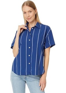 Madewell Oversized Boxy Button-Up Shirt in Signature Poplin