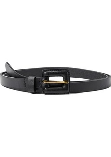 Madewell Pebbled Leather Covered-Buckle Belt