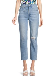 Madewell Perfect Vintage Cropped Straight Jeans