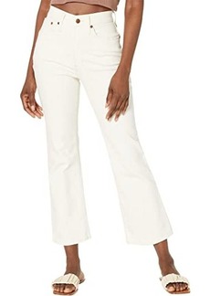 Madewell Perfect Vintage Flare Crop Jeans in Vintage Canvas