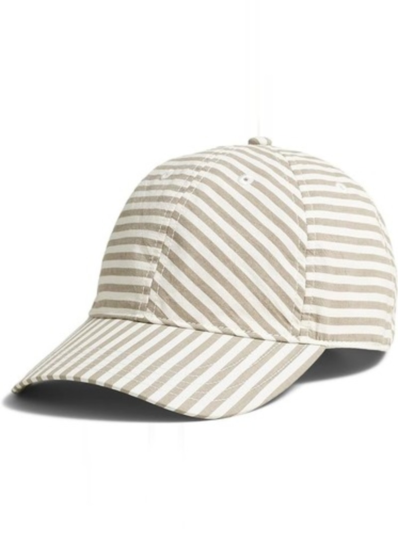 Madewell Pieced Stripe Baseball Hat