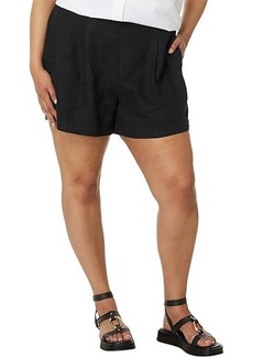 Madewell Plus Clean Pull-On Shorts in 100% Linen