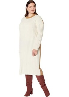 Madewell Plus (Re)sourced Ribbed Midi Sweater Dress