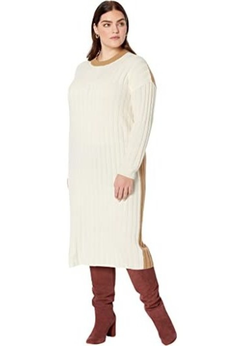 Madewell Plus (Re)sourced Ribbed Midi Sweater Dress