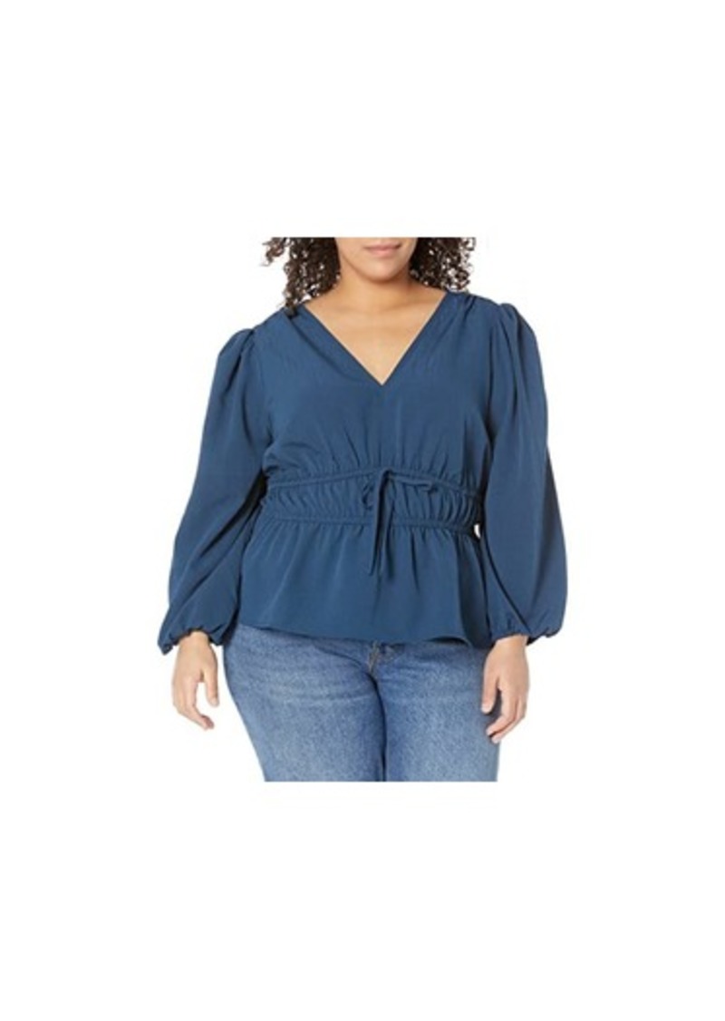 Madewell Plus Saffi Top - Small Seersucker