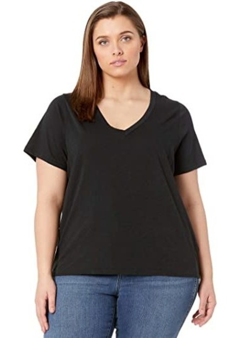 Madewell Plus Whisper Cotton V-Neck Tee