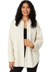 Madewell Ponte Oversized Shirt Jacket