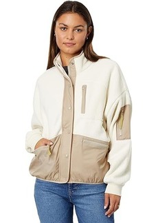 Madewell (Re)sourced Sherpa Snap-Front Jacket