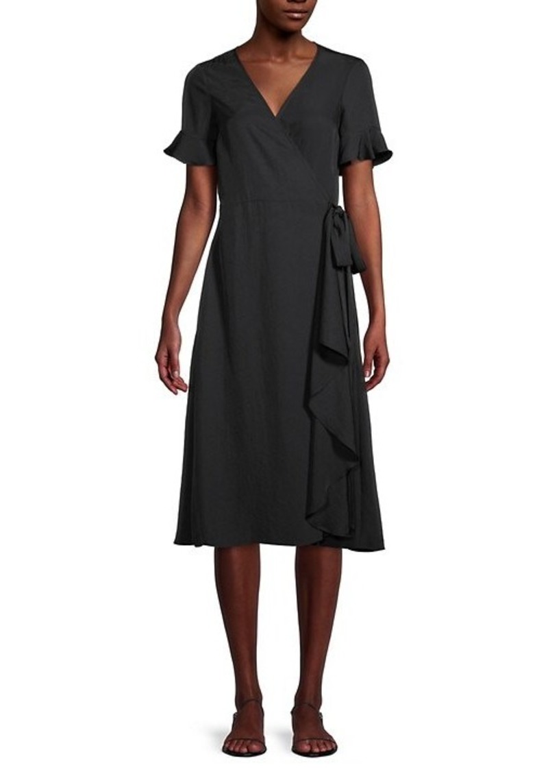 Madewell Satin Wrap Dress | Dresses