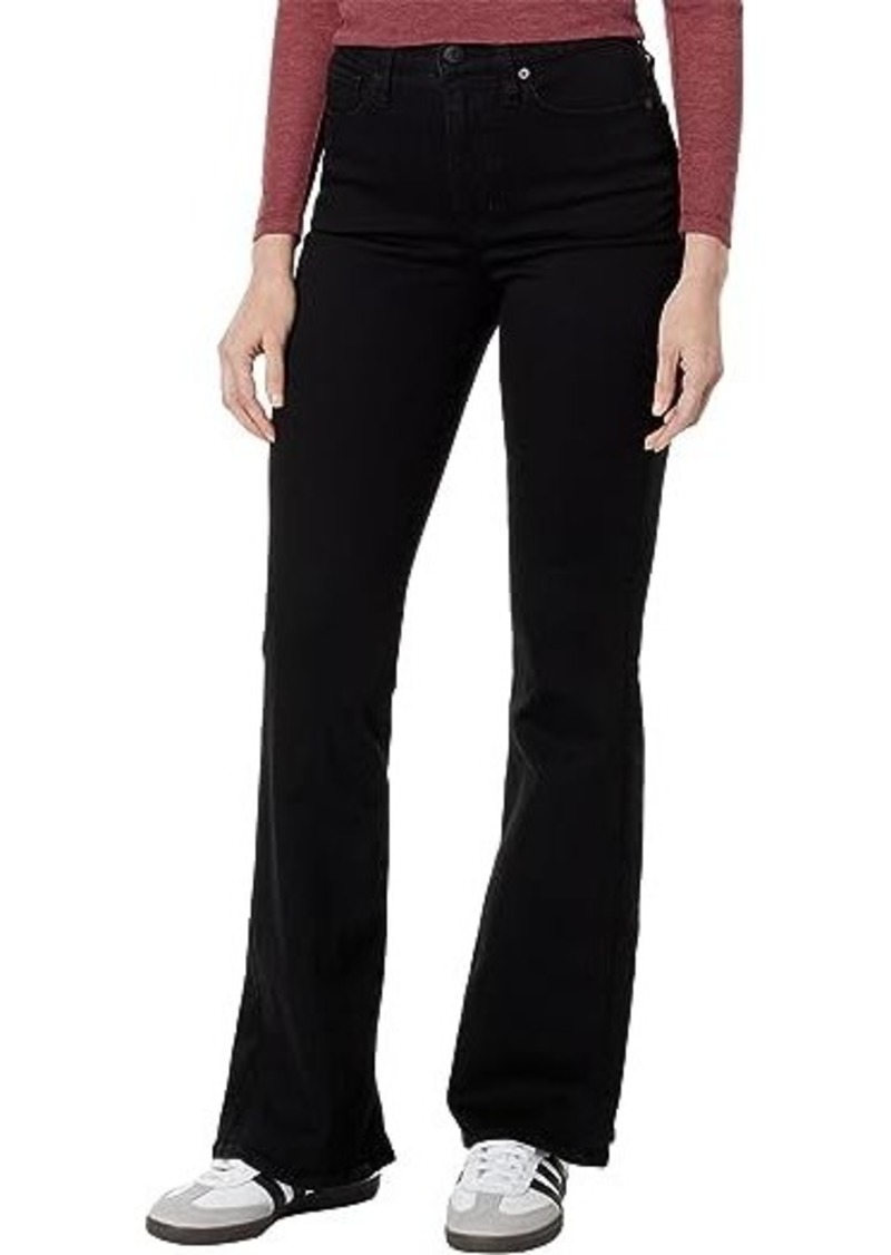 Madewell Skinny Flare in Black Frost