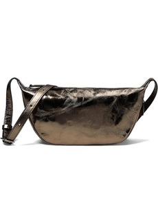 Madewell The Sling Crossbody Bag in Metallic Leather