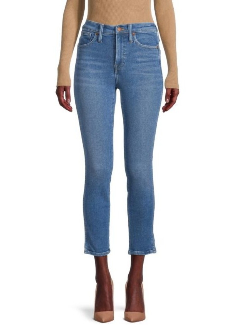 Madewell Stovepipe Cropped Jeans
