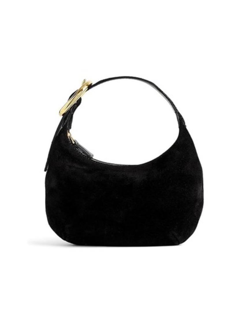 Madewell Suede Micro Buckle Hobo Bag