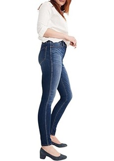 Madewell Tall 10" High-Rise Skinny Jeans in Danny Wash: TENCEL™ Denim Edition