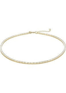 Madewell Tennis Collection Baguette Crystal Necklace