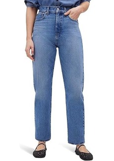 Madewell The '90s Straight Crop Jean in Hazeldell Wash