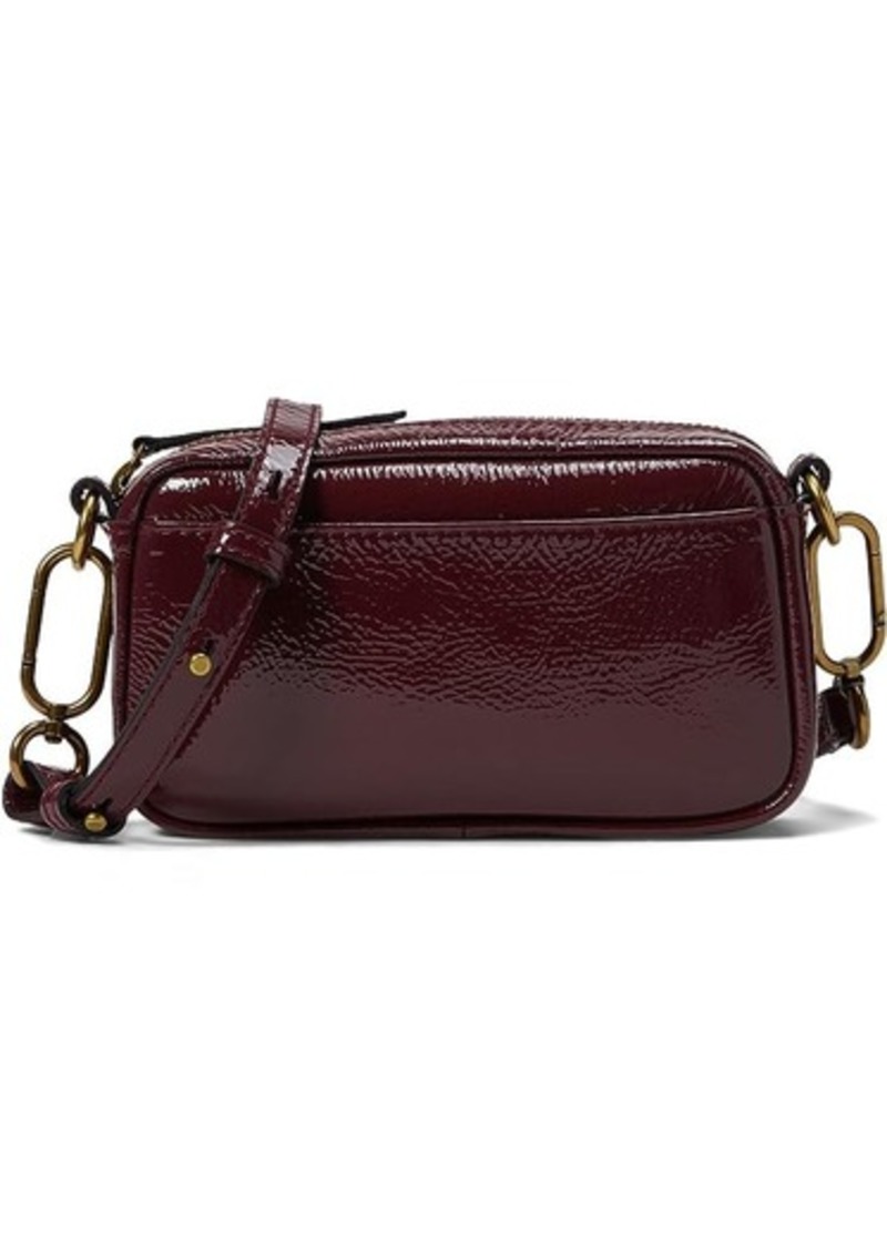 Madewell The Carabiner Mini Crossbody Bag in Patent Leather