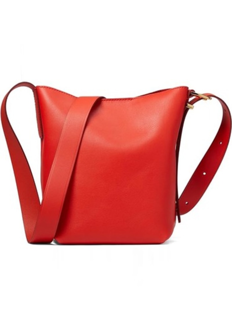Madewell The Essential Mini Bucket Tote in Leather