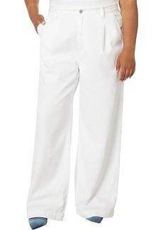 Madewell The Harlow Wide-Leg Jean in Tile White: Airy Denim Edition