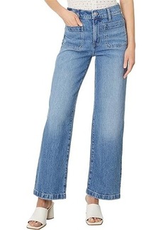Madewell The Perfect Vintage Wide-Leg Jean in Lakecourt Wash: Patch-Pocket Edition