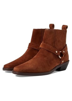 Madewell The Santiago Western Ankle Boot in Suede