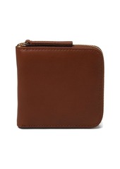 Madewell The Essential Zip Wallet in Leather