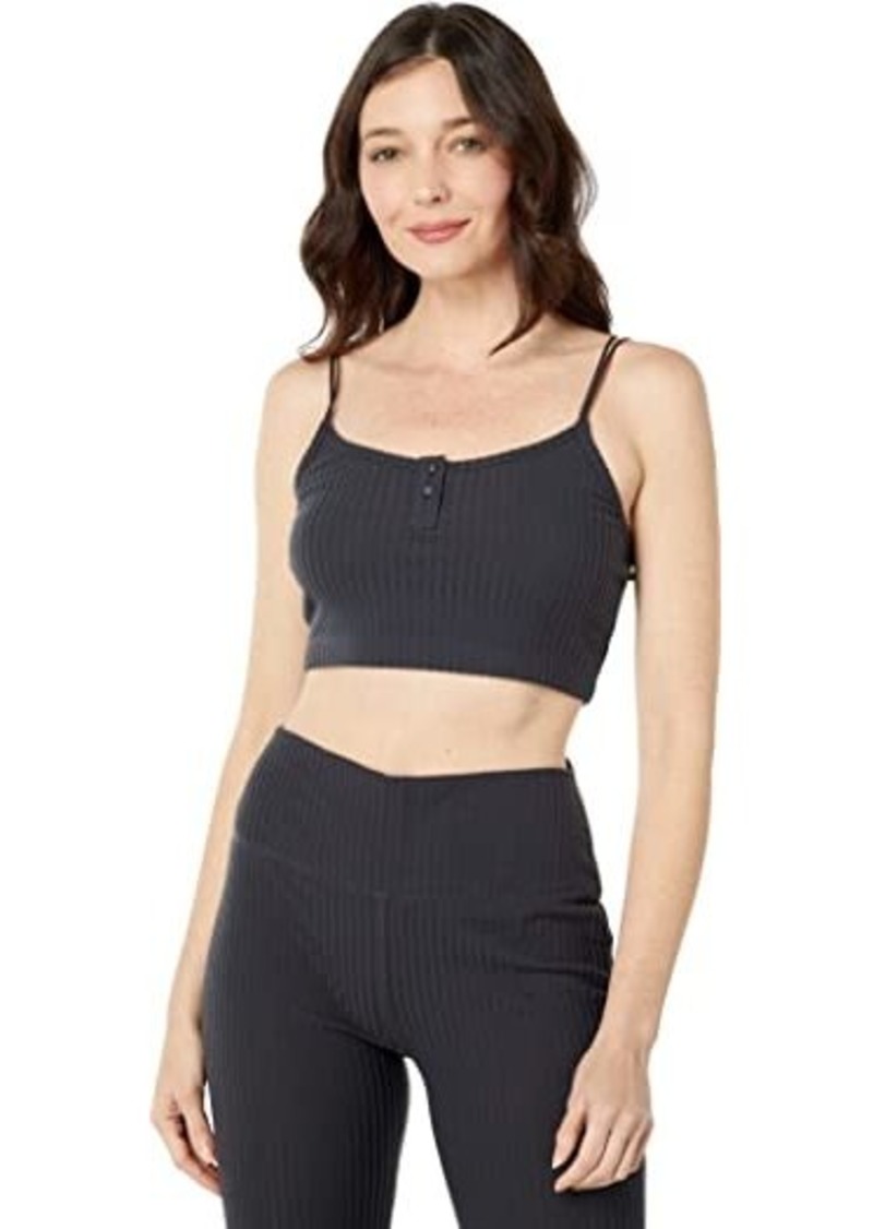 Madewell Tia Brushed Corded Ribbed Cropped Tank