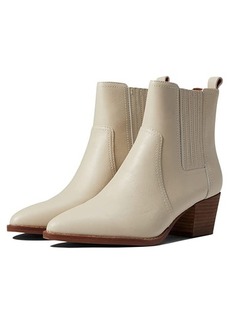 Madewell The Western Ankle Boot in Leather