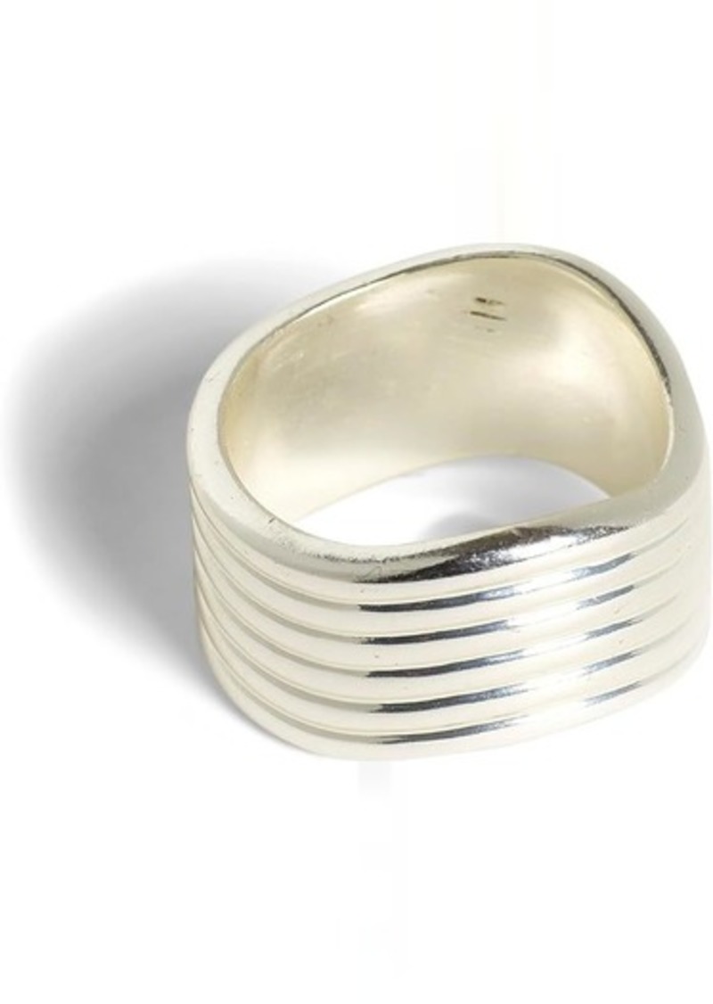 Madewell Wavy Ribbed Ring