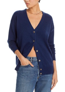 Madewell Womens Button Front Ribbed Cardigan Sweater