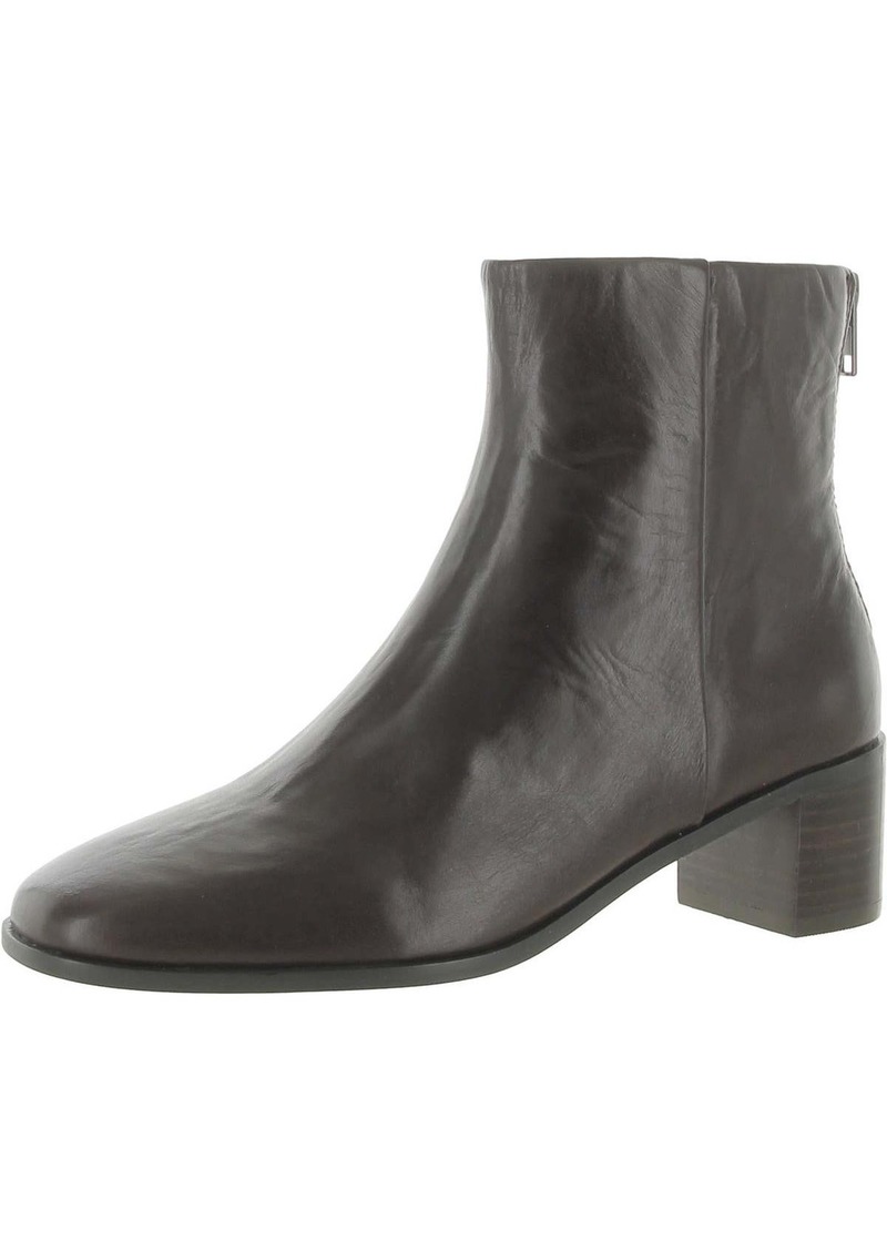 Madewell Womens Leather Crinkle Ankle Boots