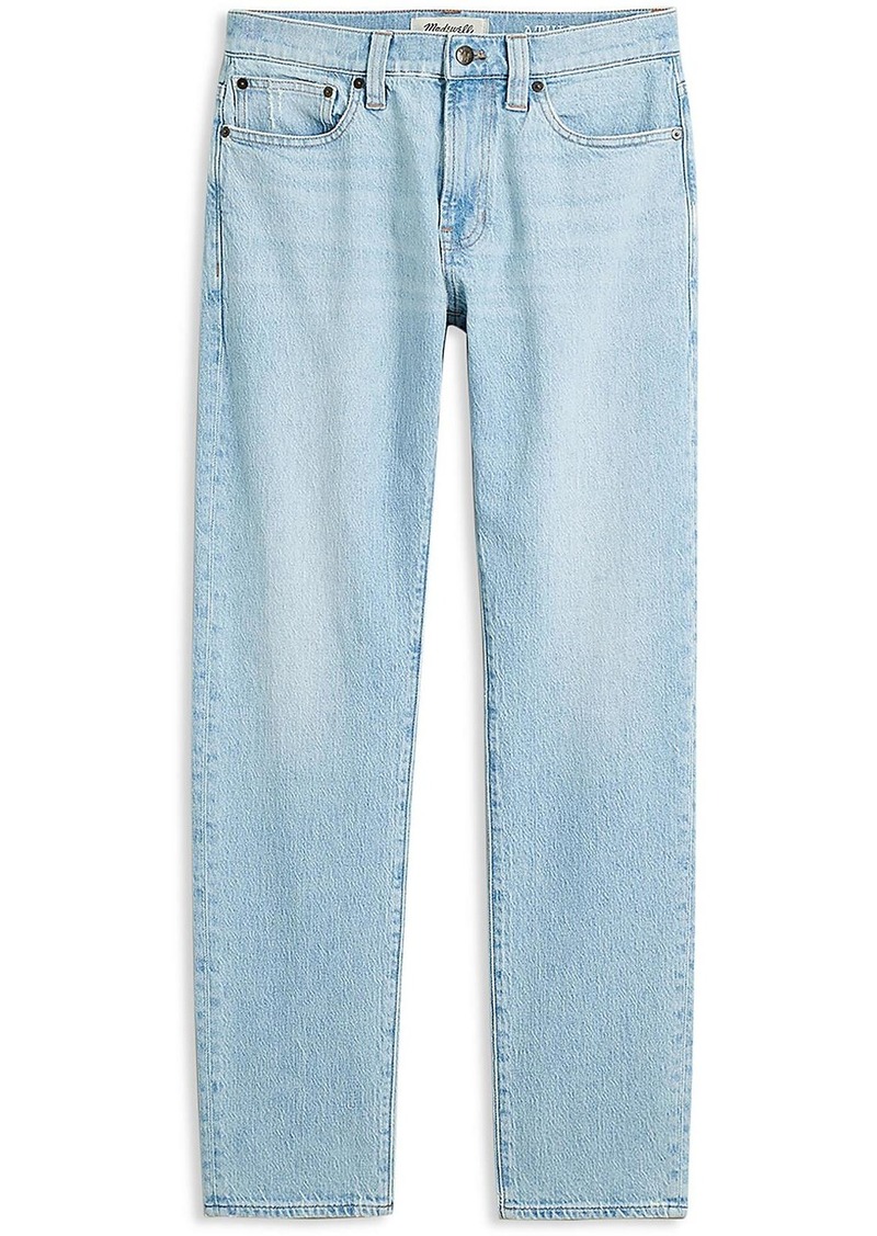 Madewell Womens Light Wash High Rise Slim Jeans