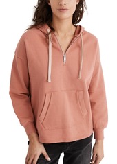 Madewell (Re)sourced Cotton Relaxed Hoodie Sweatshirt in Rose Dust at Nordstrom