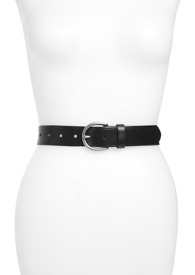 Madewell Women's Madewell Medium Perfect Leather Belt | Belts