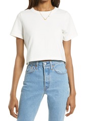 Madewell Supercrop Organic Cotton Tee in Lighthouse at Nordstrom