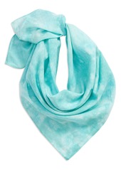 Madewell Tie-Dye Organic Cotton Bandana in Cool Blue at Nordstrom
