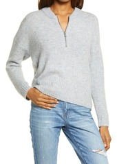Women's Madewell York Half Zip Women's Pullover Sweater