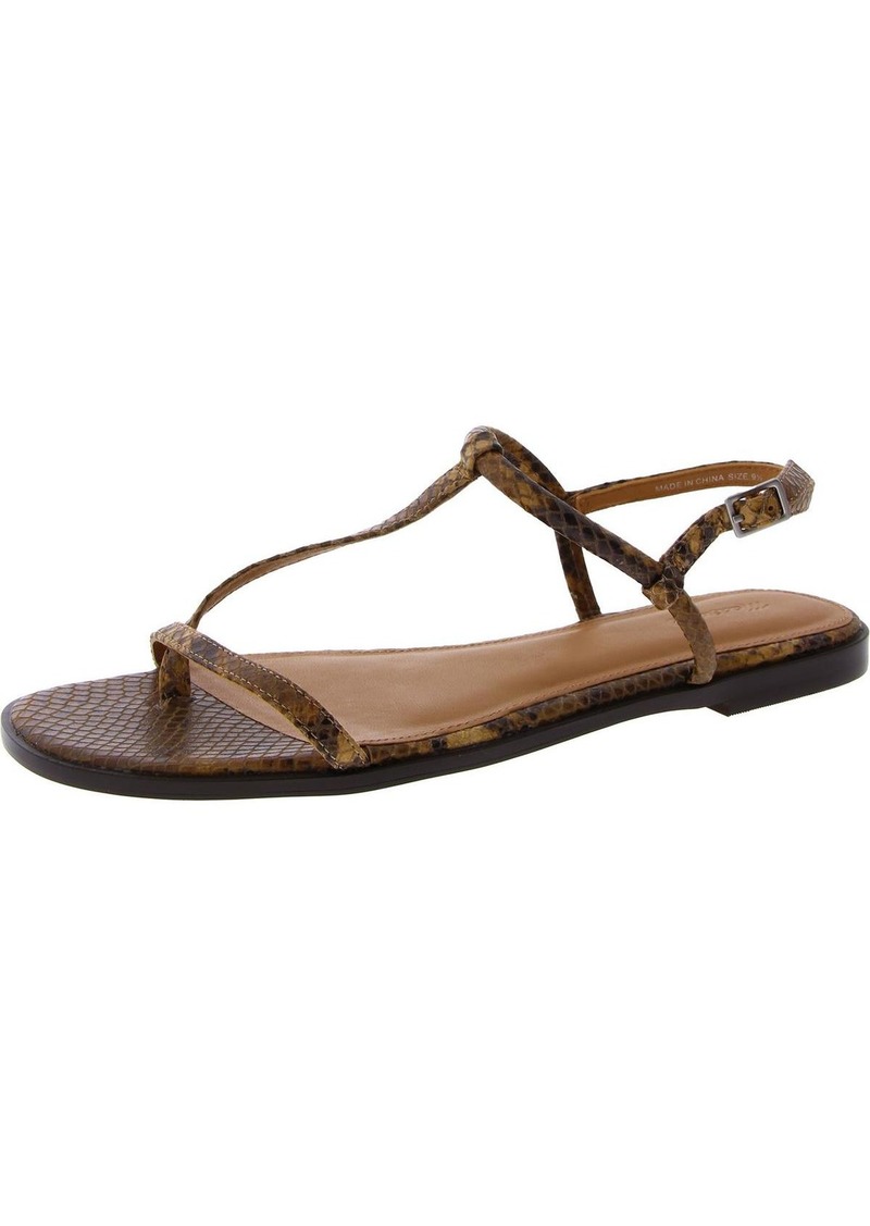 Madewell Womens Thong Flat Slingback Sandals