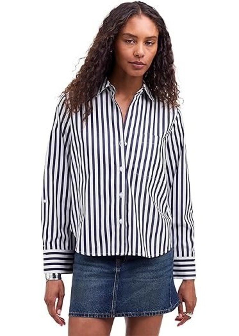 Madewell Y-Neck Stripe