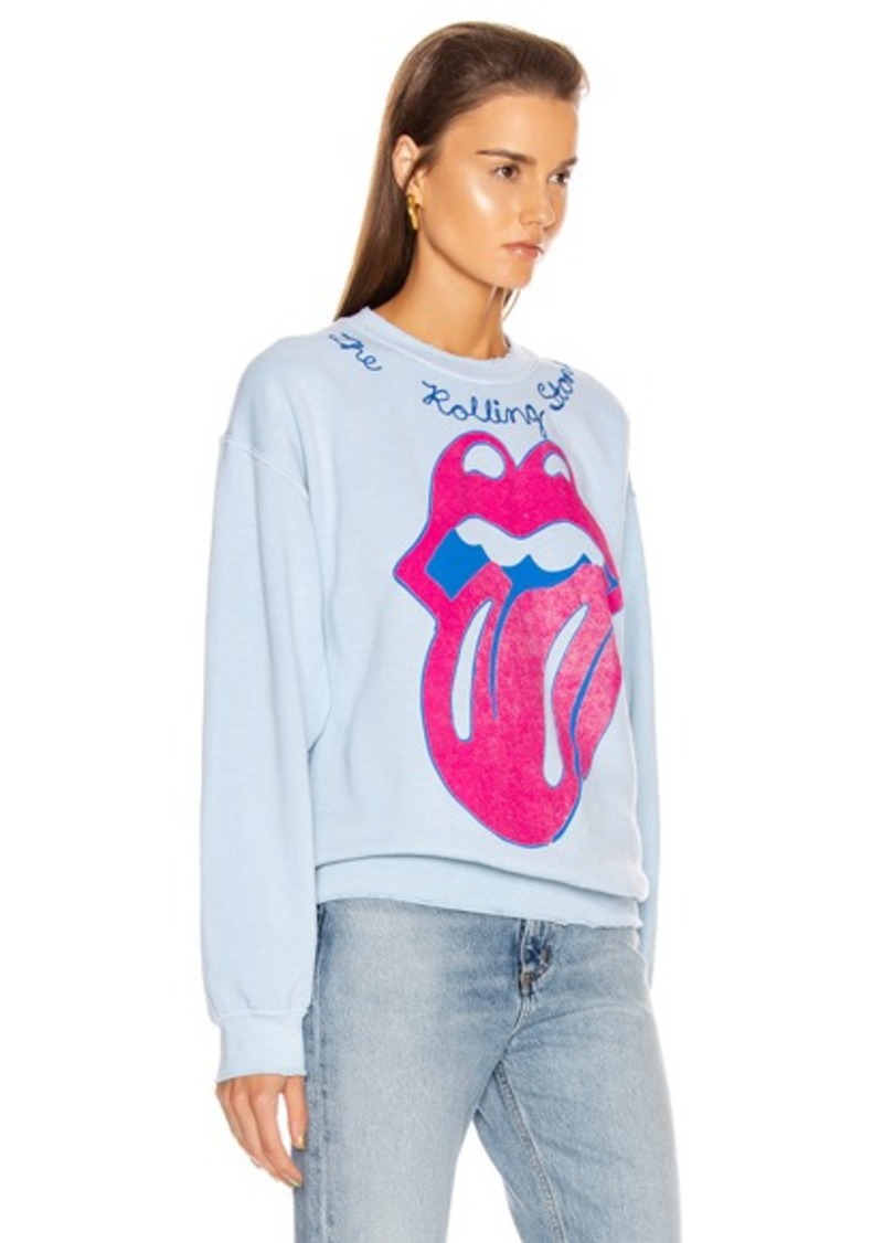 madeworn rolling stones sweatshirt