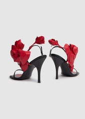 Magda Butrym 105mm Leather Flower Sandals