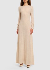 Magda Butrym Alpaca Blend Knit Long Dress