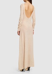 Magda Butrym Alpaca Blend Knit Long Dress