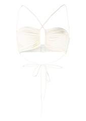 Magda Butrym criss-cross bandeau top