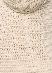 Magda Butrym Crochet Cotton Blend Dress